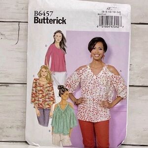 ⭐️5 for $28⭐️ NEW Butterick B6457 Women’s Sewing Patterns UNCUT